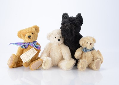 Lot 603 - Three Dean's Rag Book Co. teddy bears