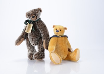 Lot 605 - Two Christine Pike artist teddy bears