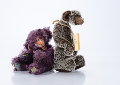 Lot 611 - Two Bruin Up Mischief artist teddy bears