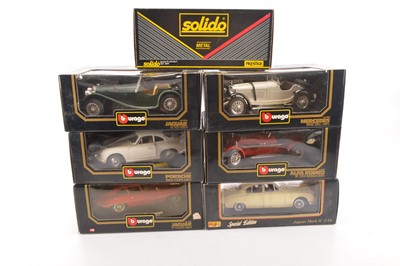 Lot 3 - 1:18 Scale Diecast Pre War and Later Cars (7)