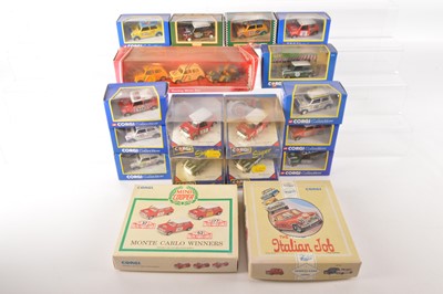 Lot 7 - Corgi Diecast Competition Mini Coopers Including The Italian Job (18)