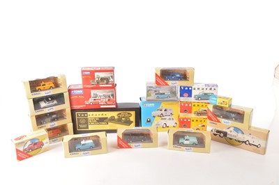 Lot 8 - Corgi and Vanguards Diecast Mainly Mini Cooper Commercial and Emergency Models (20)