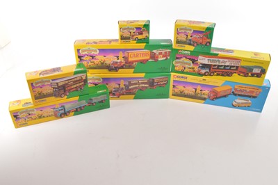 Lot 20 - Corgi Classics Showman's Range (8)