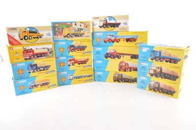 Lot 27 - Corgi Classics Vintage Haulage Vehicles (16)