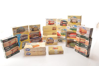 Lot 47 - Corgi and Matchbox Dinky Vintage and Modern Public Transport Models (26)