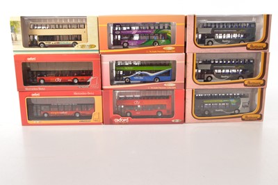 Lot 72 - Creative Master Northcord 1:76 Scale Thames Travel Reading and Oxford Buses (9)