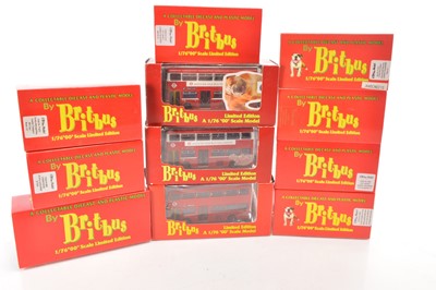 Lot 77 - Britbus 1:76 Scale Double Deck London Buses (11)