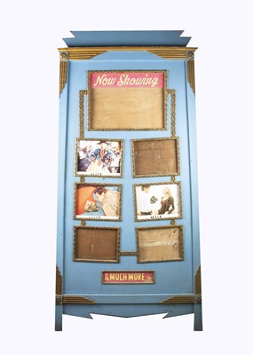 Lot 458 - An Art Deco Egyptian style cinema front of house easel