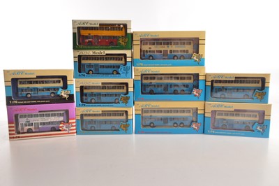 Lot 83 - ABC Model 1:76 Scale China Motor Bus and New Lantao Bus Co Double Deck Buses (11)