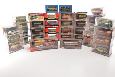 Lot 128 - Corgi Original Omnibus and Other 1:76 Scale Vintage Public Transport Models (37)