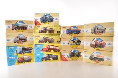 Lot 151 - Corgi Classics Fuel and Food and Drink Tankers (15)