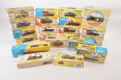 Lot 153 - Corgi Classics Vintage Haulage Vehicles (21)