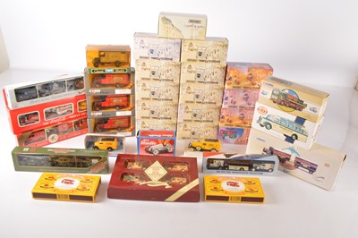 Lot 177 - Modern Diecast Vintage Commercial Vehicles and Schuco Studio Clockwork Mercedes Racer (33)