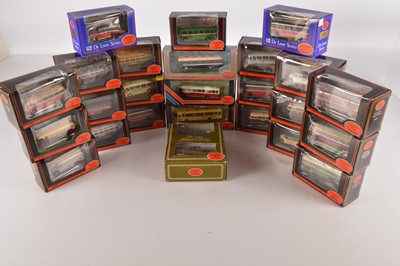 Lot 190 - Exclusive First Editions 1:76 Scale Vintage Buses Coaches and Tramcar (26)