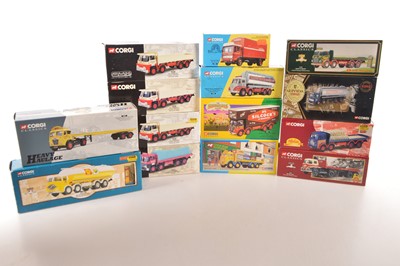 Lot 198 - Corgi Classics Vintage Haulage Vehicles (14)
