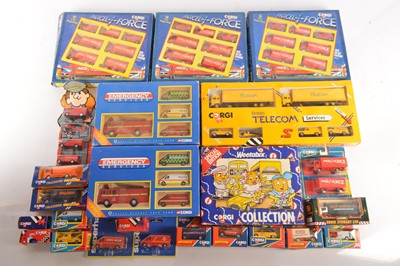 Lot 236 - Corgi 1980s/90s Diecast Haulage/Delivery/Emergency/  Vehicles (24)