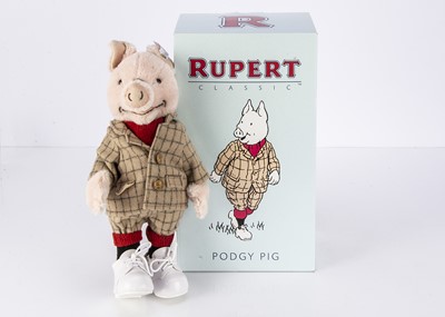 Lot 474 - A Steiff limited edition Rupert the Bear Classic Podgy Pig