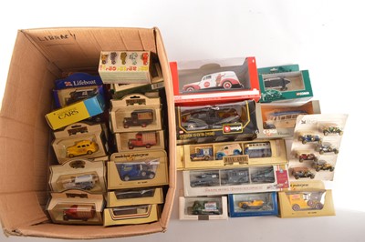 Lot 244 - Modern Diecast Vintage Mainly Commercial Vehicles 1:24 Scale and Smaller (40)