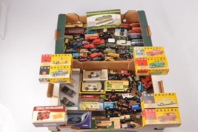 Lot 257 - Modern Diecast Vintage Commercial and Private Vehicles (90+)