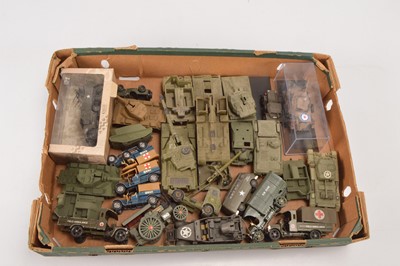 Lot 265 - Dinky Corgi Lone-Star Atlas and other Military vehicles (27 approx.)