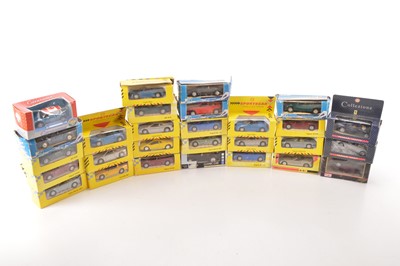 Lot 276 - Assorted diecast models with many supercars and commercials  mostly in scales from 1/40 to 1/60 (70+)