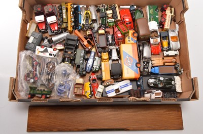 Lot 290 - Corgi Lledo Classix Solido and other diecast and plastic cars and commercial vehicles (60+ in 2 boxes)