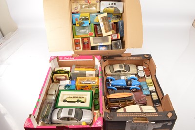 Lot 293 - Collection of Modern Die-cast various scales by Maisto Signature Corgi and others and various empty boxes (qty)