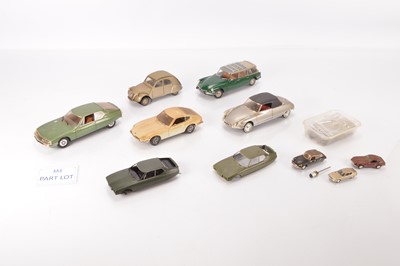 Lot 294 - Collection of mostly Citroen Diecast cars various scales and makers (13)