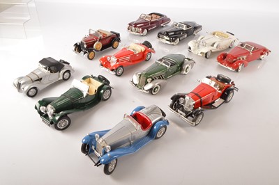 Lot 305 - Unboxed 1:18 Scale Pre War/Early Postwar Cars Cabriolet/Convertible (11)