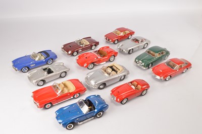 Lot 308 - Unboxed 1:18 Scale European 1940s/50s/60s Cars (12)