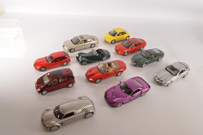 Lot 313 - Unboxed 1:18 Scale Modern British and German Cars (10)