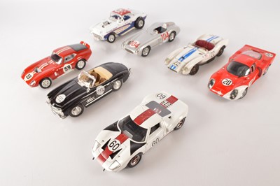 Lot 315 - Unboxed 1:18 Scale Vintage Competition Cars (7)