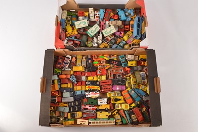 Lot 327 - Post War and Later 1:64 Scale Playworn Diecast Vehicles (130+)