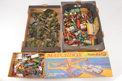 Lot 332 - Post War and Later 1:43 Scale and Smaller Playworn/Unboxed Vehicles (110+)