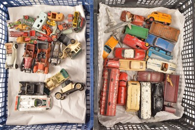 Lot 336 - Post War and Later 1:43 Scale and Smaller Playworn/Unboxed Vehicles (40+)