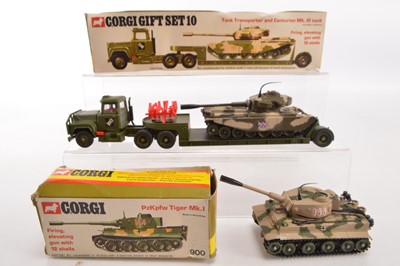 Lot 345 - Corgi 1970s Military Diecast (2)
