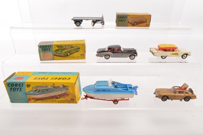 Lot 346 - Corgi Postwar Diecast Playworn Vehicles (5)