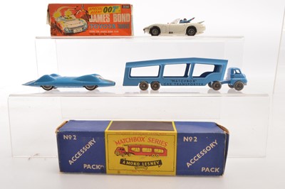 Lot 347 - Corgi and Matchbox Postwar Diecast Playworn/Unboxed Vehicles (3)