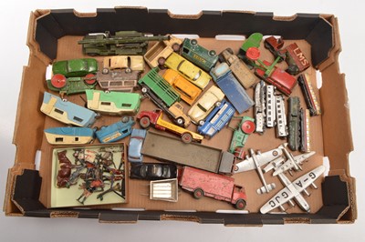 Lot 351 - Postwar and Later Playworn Diecast Vehicles (35+)
