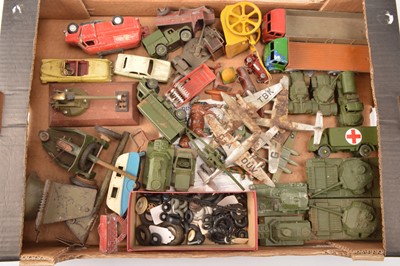 Lot 356 - Postwar and Later Playworn Diecast Vehicles (25+)