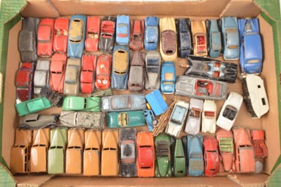 Lot 367 - Postwar Playworn Diecast  Cars Including TV and Film (55)