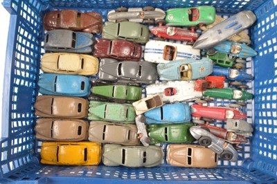 Lot 375 - Postwar Playworn Diecast Dinky Cars Vehicles (45+)