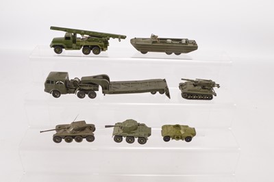 Lot 380 - Postwar and later Dinky and Corgi Military Vehicles (7)