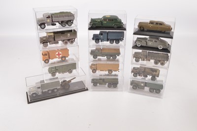 Lot 381 - Postwar and Later Military Diecast Vehicles all Code 3 or Modified (30)