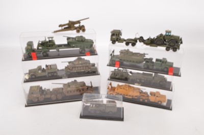 Lot 382 - Postwar and Later Diecast Military Vehicles All Code 3 or Modified (15)