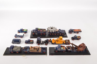 Lot 391 - Collection of Pickford's blue Code 3 Commercial vehicles using various makers (10)