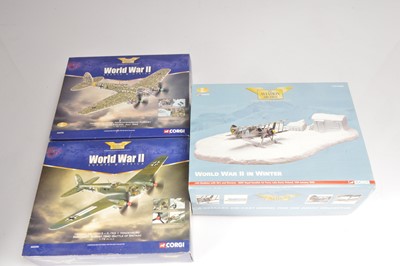 Lot 403 - Corgi Aviation Archive 1:72 Scale WWII Aircraft (3)
