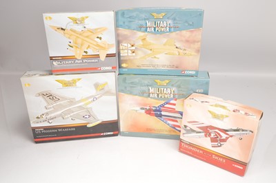 Lot 408 - Corgi Aviation Archive 1:72 Scale Jet Military Aircraft (5)