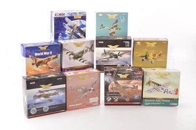 Lot 416 - Corgi Aviation Archive WWII Aircraft (10)