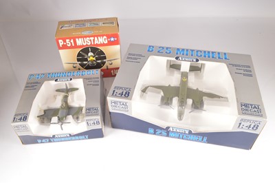 Lot 424 - CDC Armour Collection 1:48 Scale Military Aircraft (3)